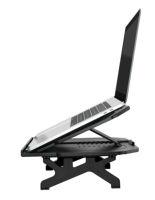 Support de refroidissement réglable pour ordinateur portable, support portable ergonomique en plastique pour ordinateur portable, sans ventilateur de refroidissement