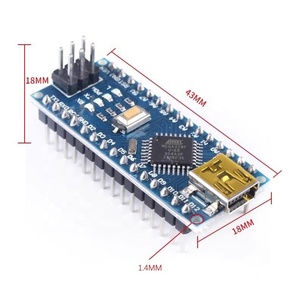 บอร์ดพัฒนา ATMEGA328P/328PB Nano V3.0 โมดูล CH340 และ FT232 โมดูลนาโน ชิ้นส่วนอิเล็กทรอนิกส์ - Product Image 6