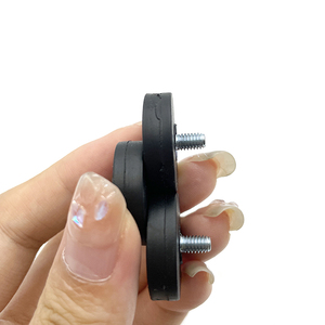 Forte puissance caoutchouc revêtement néodyme tasse aimant mâle fileté goujon sécurité caméra LED lumières - Product Image 4