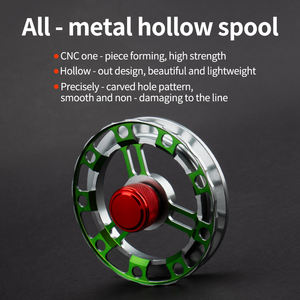 Venta caliente <span class=keywords><strong>3</strong></span>,6: 1 Relación de engranajes Carrete de pesca con mosca de hielo de invierno <span class=keywords><strong>3</strong></span> + 1BB Varios colores Balsa de metal Rueda de pesca Rueda delantera - Product Image 2