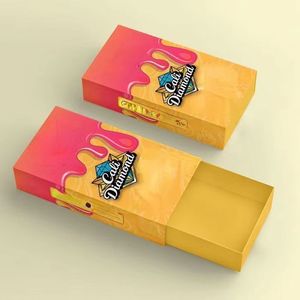 Caja de Embalaje de Cartón Rígido con Impresión Personalizada para Cartuchos de Lujo, Caja de Regalo Deslizante de Papel - Product Image 1