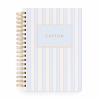 Carnet à spirale A5 personnalisé, style esthétique, épaissi, portable, journal, cadeau pour étudiant, fournisseur de papeterie pour la rentrée scolaire