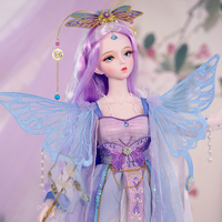 Dream fairy 60cm grande poupée bjd 13 corps avec ensemble complet poupées mâles pour filles