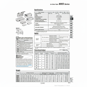 SMC Pneumatics Air Slide Table-Tabla de deslizamiento de aire, 2, 2 - Product Image 1