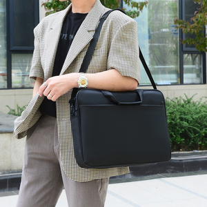 Nouveau sac à bandoulière léger pour <span class=keywords><strong>ordinateur</strong></span> <span class=keywords><strong>portable</strong></span> de 15,6 <span class=keywords><strong>pouces</strong></span> - Utilisation professionnelle et étudiante, imperméable, antivol - Product Image 2