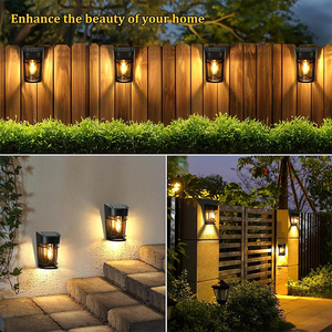 Lámpara Solar de Jardín con Diseño Decorativo COB, Logotipo Personalizado, 600mAh, Luz Cálida Amarilla para Exteriores - Product Image 3