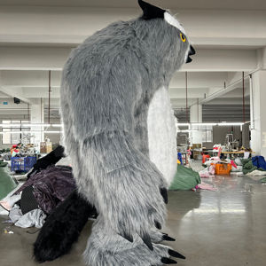 ชุดนกฮูกยัดนุ่นสำหรับผู้ใหญ่ชุดมาสคอตผู้ใหญ่แบบปรับแต่งได้สำหรับงานปาร์ตี้ฮาโลวีน - Product Image 4