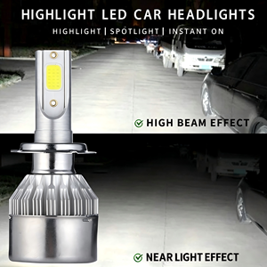 <span class=keywords><strong>C6</strong></span> <span class=keywords><strong>H4</strong></span>/H11/H7 12V Новые универсальные автомобильные светодиодные фары и противотуманные фонари - Product Image 5