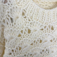 Pull en laine fait main respirant au crochet pour femmes, style décontracté printemps, tricoté à la main