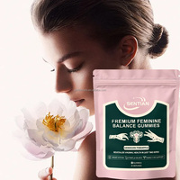 Complément alimentaire pour la santé vaginale OEM ODM, gommes pour l'équilibre féminin, probiotiques, vitamines hormonales féminines, équilibre du pH