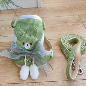 Small <b>Dog</b> Teddy Bear Pet Leash Vest Chest Harness for Cat Walking Premium Pet Supplies - Product Image 4