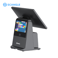 Scangle 14.1 "+ 7" système de point de vente Android à double écran 4G + 32G /RK3568