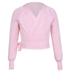 Cardigan da <span class=keywords><strong>Danza</strong></span> <span class=keywords><strong>Classica</strong></span> per Ragazze, Maglione Avvolgente per Ginnastica e <span class=keywords><strong>Danza</strong></span> - Product Image 3