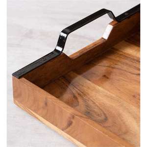 Plateau de service en bois d'acacia tango du fabricant Nestroots haute qualité meilleure collection pour ustensiles de cuisine prix de gros - Product Image 4