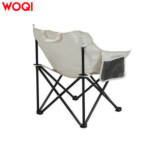 Chaise pliante portable Woqi, structure en aluminium, tissu Oxford, chaise longue de jardin, capacité de charge de 150 kg - Product Image 1