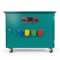 Panneau de synchronisation parallèle professionnel 380V 400V 50-500kVA avec différence de tension inférieure à 5 %, armoire de synchronisation réglable