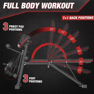 Banc de musculation réglable <span class=keywords><strong>ONESTAR</strong></span> SPORTS, nouvelle arrivée, tendance actuelle, banc de musculation commercial, banc incliné pour haltères - Product Image 3