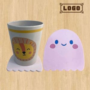 Silicone Rubber Coaster Pvc Printed Coasters Custom <b>Letter</b> Placemats - Product Image 1