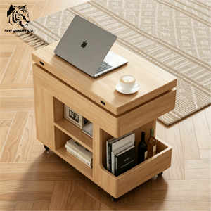 Mesa auxiliar de madera para sala de estar, nueva moda, precio económico, personalizable, en stock, lista para enviar, de fábrica china. - Product Image 5