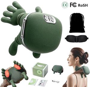 <span class=keywords><strong>Masseur</strong></span> <span class=keywords><strong>Shiatsu</strong></span> Bionique pour le Cou et les Épaules 2025, Masque pour les Yeux, Sac de Rangement, Chauffage, 3 Vitesses, Massage Profond des Tissus, Masseurs Simulés à la Main - Product Image 1