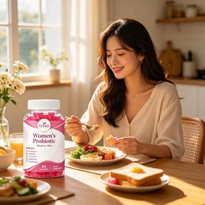Gomitas Probióticas + Slippery Elm para Mujeres, Equilibrio del pH y Apoyo a la Salud Íntima, Control de Humedad y Olor, 60 Gomitas Dietéticas - Product Image 5