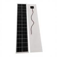 Panneaux solaires flexibles personnalisés à haute efficacité 16W 20W 40W 60W ETFE Mono en forme de bande pour utilisation marine et sur clôtures