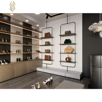 Étagère murale à chaussures Cool Shop Design avec idée de décoration spéciale