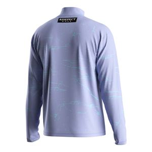 T-shirt de performance par sublimation de bonne qualité, T-shirt de luxe à col en V, col roulé effet compression pour garçons - Product Image 4