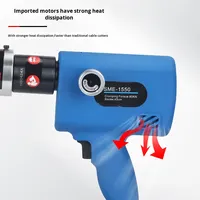 Herramienta de Prensado de Tuberías de Agua de Acero Inoxidable de Grado Industrial Recargable TAIYU SME-1550, Abrazadera Portátil de 21V con Presión de Anillo