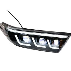 Faros LED para Toyota Highlander 2012 2013 2014, Ojos de Ángel, DRL, Anillo Halo, Kit Xenón HID, Carcasa Negra, Estilo Automotriz - Product Image 2