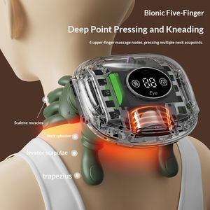 Nouveau coussin de massage électrique 2025 pour le cou et les épaules avec chaleur, pétrissage 3D et vibration, rechargeable par USB pour soulager les douleurs au cou et au dos - Product Image 2