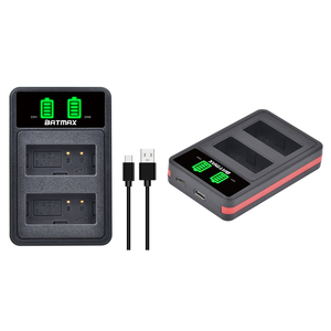 Chargeur USB 2 ports LED BLN-1 BLN1 pour appareils photo <span class=keywords><strong>Olympus</strong></span> OM-D E-M1, <span class=keywords><strong>Pen</strong></span> F, OM-D E-M5, <span class=keywords><strong>PEN</strong></span> E-P5, OM-D, HLD-6 - Product Image 4