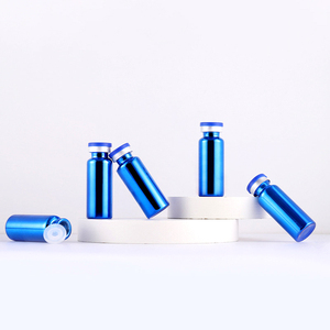 Bouteille d'<span class=keywords><strong>essence</strong></span> vide en verre galvanisé bleu, 7 ml, flacon de 20ml, cosmétique, ampoule en verre, <span class=keywords><strong>essence</strong></span> pour acide hyaluronique - Product Image 6