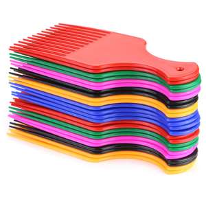 Peigne de coiffeur en plastique à dents larges pour démêler les cheveux <span class=keywords><strong>afro</strong></span> - Product Image 2