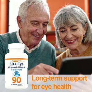 OEM 50+ Göz Vitamini ve Mineral Takviyesi Görme ve Göz Sağlığı İçin <span class=keywords><strong>Omega-3</strong></span> Çinko Vitamin C ve E Lutein ve Zeaksantin İçeren Yumuşak Kapsüller - Product Image 2
