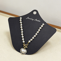 Cartes de présentation pour bijoux (boucles d'oreilles, colliers, clous d'oreilles) en papier couché mat de haute qualité, imprimées offset avec vernissage personnalisé