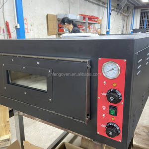 Restaurant ausrüstung Kommerzieller Pizza ofen Gasbrenner Industriegas-Pizza ofen mit rotierendem Stein - Product Image 2