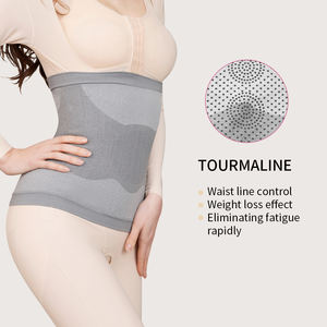 S-SHAPER Frauen Slim <span class=keywords><strong>Waist</strong></span> Shaper Bauchs ch neider Reduzieren Sie Bauch fett Turmalin Bambus Taillen gürtel - Product Image 3