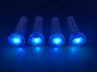 Projecteur LED de piscine sans niche RGBW 1,5 pouce OEM ODM IP68, remplacement GloBrite, lentilles multiples, contrôleur WiFi, télécommande marche/arrêt