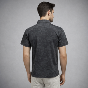 <span class=keywords><strong>Polo</strong></span> de golf Odell en coton respirant à manches courtes, tissu extensible, <span class=keywords><strong>logo</strong></span> brodé, pour un usage quotidien décontracté - Product Image 2