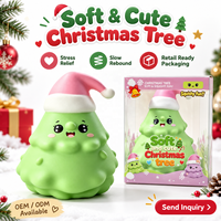 Jouets Squishy en Gros pour Noël : Adorables Jouets Anti-Stress à Remontée Lente pour Cadeaux de Fêtes