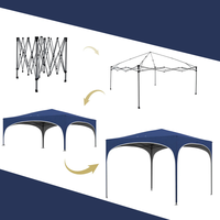 Tente de promotion extérieure pliable sur mesure, tente de réception commerciale pour événements