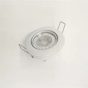 Indoor Die Casting Gu10 Frame Recessed Led Down Light Fixture 83*83mm MR16 GU10 Downlight Housing