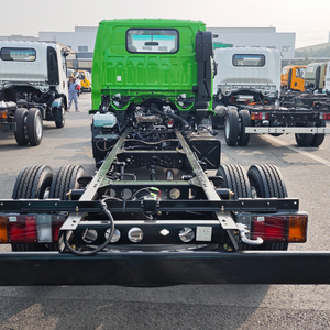 รถบรรทุกอีซูซุ คิงหลิง 600P สีเขียว แบบแค็บเดี่ยว 100P แชสซีส์ บรรทุกได้ 3 4 5 ตัน เครื่องยนต์ดีเซลยูโร 6 ขับเคลื่อน 4x2 พวงมาลัยซ้าย - Product Image 5