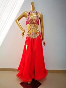 Offre Spéciale : Ensemble de Costume de Danse Orientale Professionnel pour Femme, Tenues de Spectacle <span class=keywords><strong>Bollywood</strong></span>, Vêtements de <span class=keywords><strong>Danseuse</strong></span> du Ventre - Product Image 6