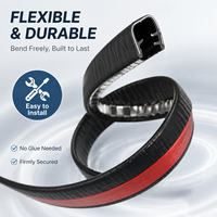 Protection de bord en PVC de sécurité avec squelette métallique interne en forme de U pour les bords métalliques tranchants des armoires de machines