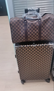 Custom Fashion Herren Große PU Fitness Umhängetasche Gepäck tasche Set Wasserdichtes Geschäfts reisegepäck mit Reiß verschluss - Product Image 6