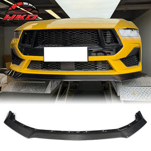 Protector de Parachoques Delantero para Ford Mustang 2024-2026 Ecoboost y GT, Estilo Ikon, Fibra de Carbono, Difusor, Protector de Mentón - Product Image 1