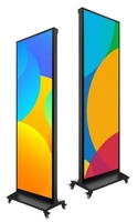 Portable numérique affiche support de sol LED affichage intérieur extérieur publicité couleur COB GOB P2 P2.5 P1.86 P3 miroir LED écran