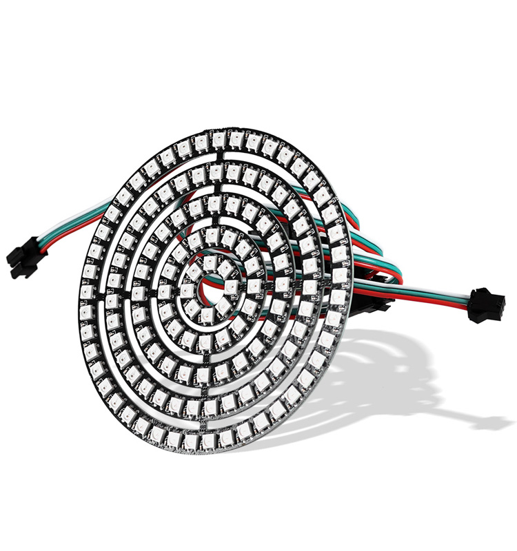 24 X WS2812 WS2812B 5050 RGB LED Ring Lamp Light 24 Bits For Arduino - View #8